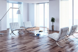 在宅中のフロアコーティング